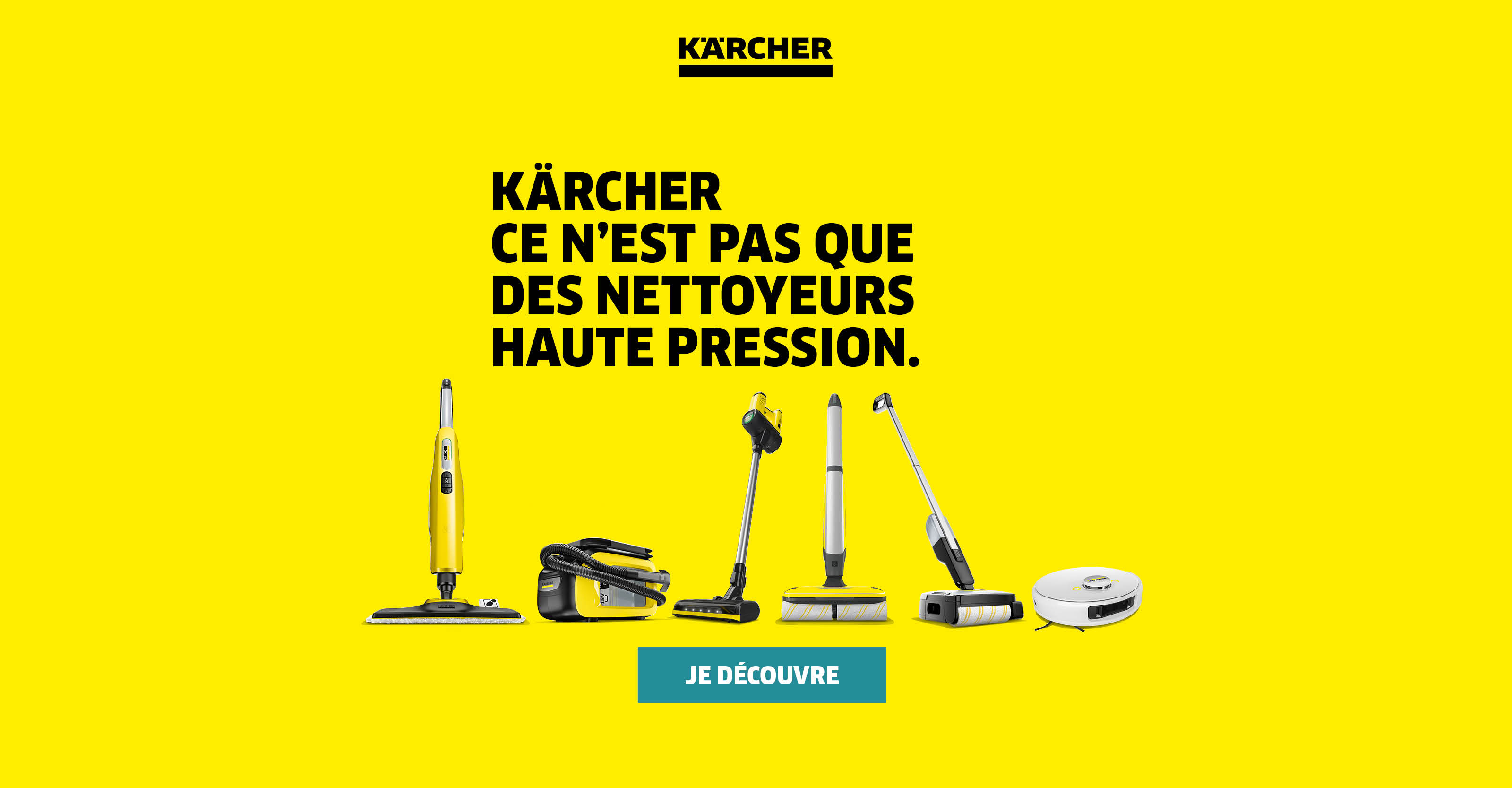 Bienvenue sur la marque KARCHER